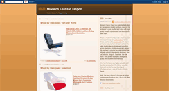 Desktop Screenshot of modernclassicdepot.blogspot.com