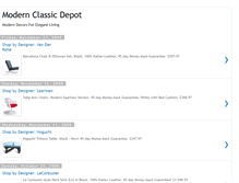 Tablet Screenshot of modernclassicdepot.blogspot.com