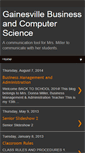 Mobile Screenshot of gainesvillehs.blogspot.com