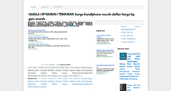 Desktop Screenshot of harga-hp-murah.blogspot.com