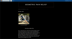 Desktop Screenshot of geometricpainrelief.blogspot.com