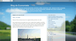 Desktop Screenshot of blogdoeconomista.blogspot.com