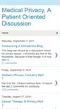 Mobile Screenshot of patientprivacy.blogspot.com