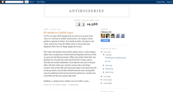 Desktop Screenshot of antiboiseries.blogspot.com