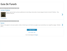 Tablet Screenshot of funorbguias.blogspot.com