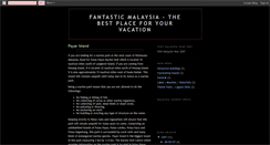 Desktop Screenshot of fantasticmalaysia.blogspot.com