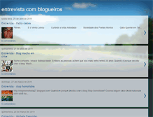 Tablet Screenshot of entrevistacomblogueiros.blogspot.com