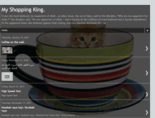 Tablet Screenshot of myshoppingking.blogspot.com