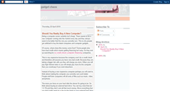Desktop Screenshot of gadgetchaos.blogspot.com