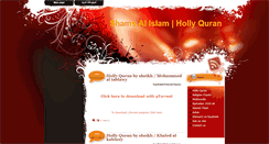 Desktop Screenshot of eleman2-en-hollyquran.blogspot.com