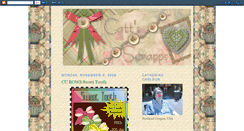 Desktop Screenshot of cattscrapps.blogspot.com