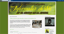 Desktop Screenshot of informativodeoro.blogspot.com