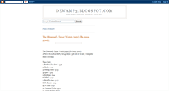 Desktop Screenshot of dewamp3.blogspot.com