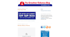 Desktop Screenshot of grinebitercollection.blogspot.com