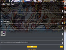 Tablet Screenshot of amel-letsfindout.blogspot.com