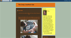 Desktop Screenshot of crazycrawfordclan.blogspot.com