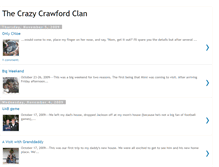 Tablet Screenshot of crazycrawfordclan.blogspot.com