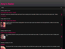 Tablet Screenshot of amysnails.blogspot.com