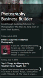 Mobile Screenshot of photobizbuilder.blogspot.com