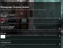 Tablet Screenshot of photobizbuilder.blogspot.com