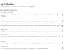 Tablet Screenshot of malinakoden.blogspot.com