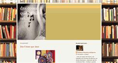 Desktop Screenshot of dascoisasqueeunaosei.blogspot.com