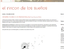 Tablet Screenshot of mariajo-elrincondelossueos.blogspot.com