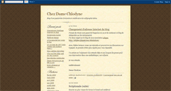 Desktop Screenshot of dame-chlodyne.blogspot.com
