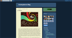 Desktop Screenshot of lovemydevon.blogspot.com