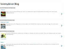 Tablet Screenshot of lovemydevon.blogspot.com