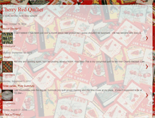 Tablet Screenshot of cherryredquilter.blogspot.com