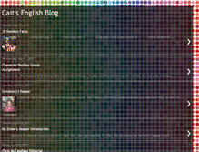 Tablet Screenshot of caitsenglishblog.blogspot.com