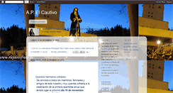 Desktop Screenshot of cautivo-soledad.blogspot.com