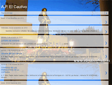 Tablet Screenshot of cautivo-soledad.blogspot.com