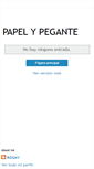 Mobile Screenshot of papelypegante.blogspot.com
