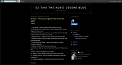 Desktop Screenshot of djtakiworld.blogspot.com