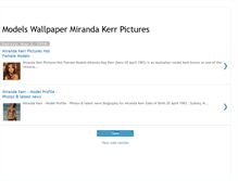 Tablet Screenshot of models-female-hot-mirandakerr-gnepal.blogspot.com