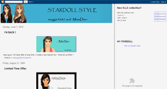 Desktop Screenshot of blogstardollstyle.blogspot.com