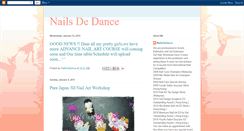 Desktop Screenshot of nailsdedance.blogspot.com