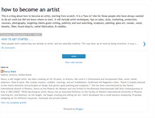 Tablet Screenshot of howtobecomeanartist.blogspot.com