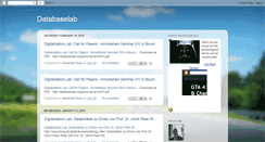 Desktop Screenshot of databaselab.blogspot.com