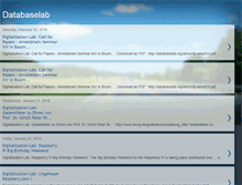 Tablet Screenshot of databaselab.blogspot.com