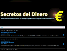 Tablet Screenshot of dinerosecretos.blogspot.com
