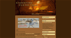 Desktop Screenshot of christineclemetson.blogspot.com