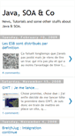 Mobile Screenshot of java-soa.blogspot.com