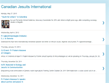 Tablet Screenshot of canadianjesuitsinternational.blogspot.com
