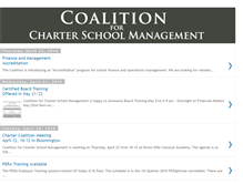 Tablet Screenshot of chartercoalition.blogspot.com