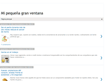 Tablet Screenshot of mipequenagranventana.blogspot.com