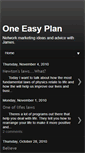 Mobile Screenshot of oneeasyplan.blogspot.com