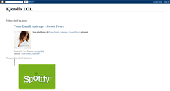 Desktop Screenshot of kjendislol.blogspot.com